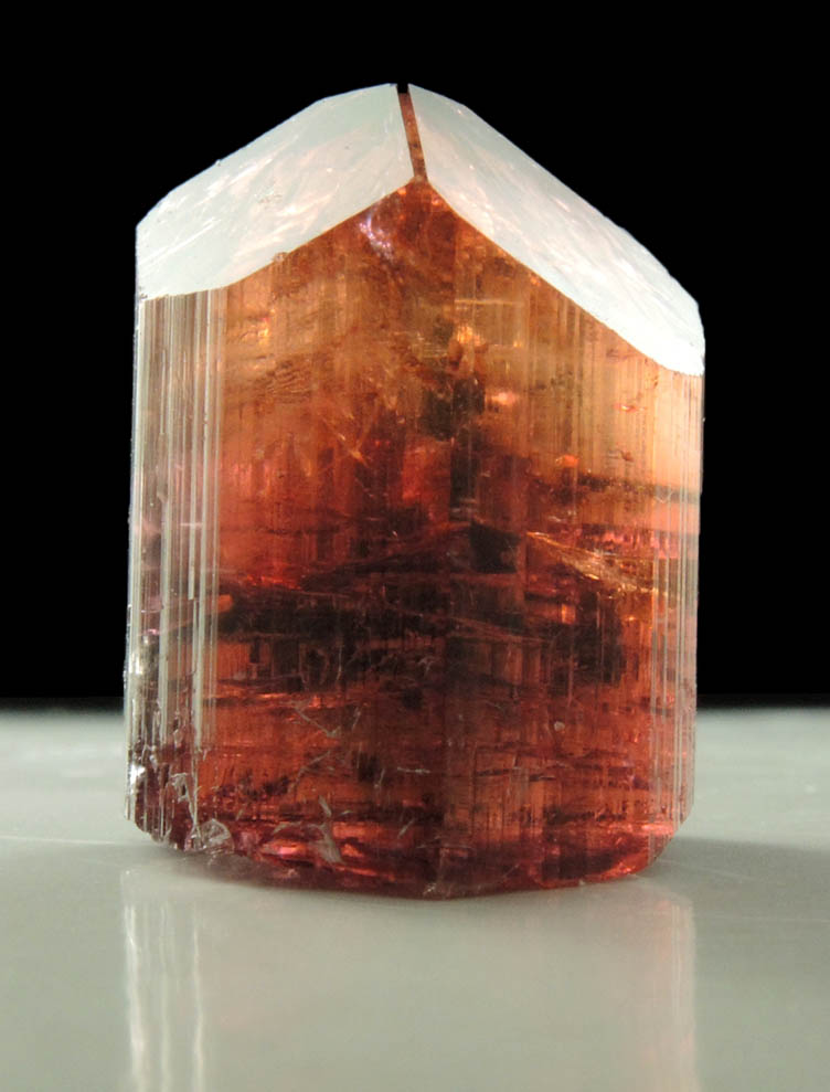 Elbaite var. Rubellite Tourmaline from Malchanskoye (Malkhan) pegmatite field, Chitinskaya Oblast', Transbaikalia, Siberia, Russia