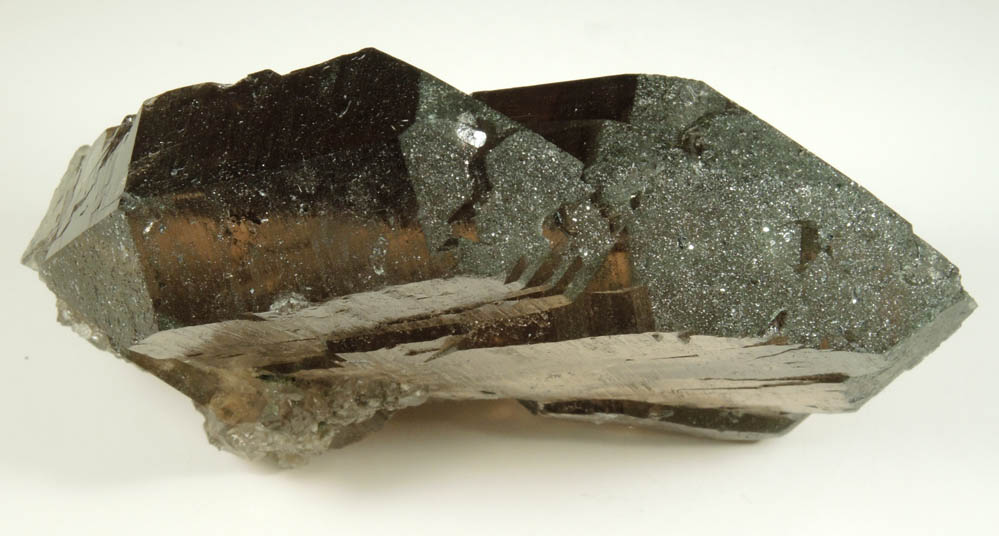 Quartz var. Smoky Quartz Gwindel from Piz Cavardiras, Grischun (Grisons), Switzerland