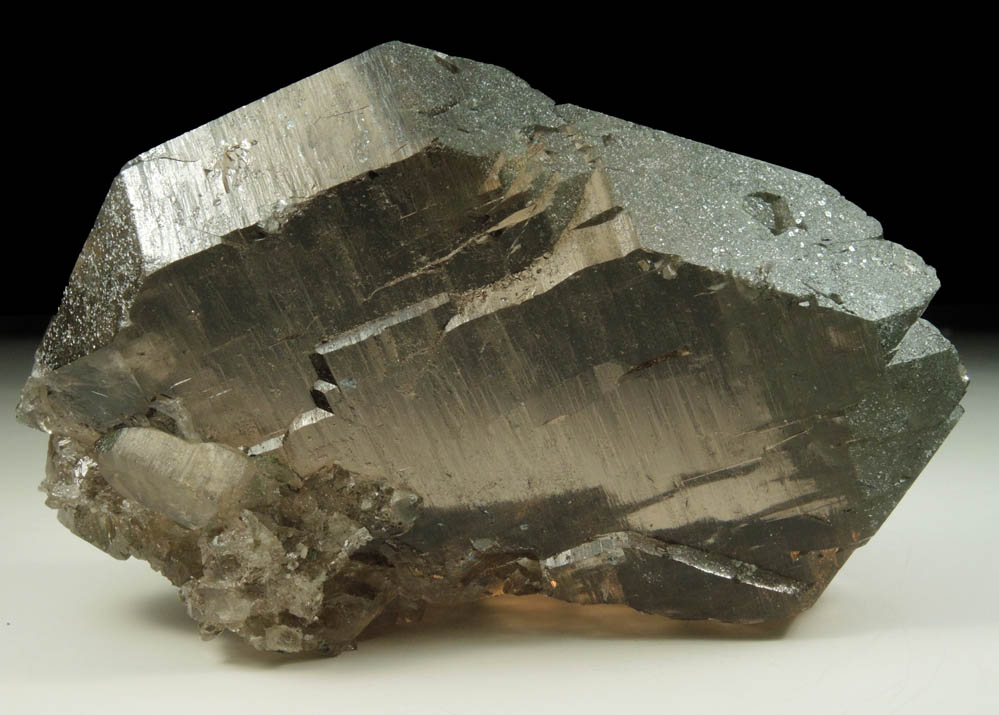 Quartz var. Smoky Quartz Gwindel from Piz Cavardiras, Grischun (Grisons), Switzerland