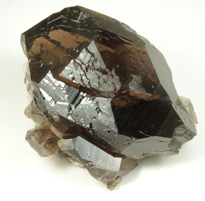 Quartz var. Smoky Quartz Gwindel from Val Giuv, Tujetsch, Sedrun, Grischun (Grisons), Switzerland