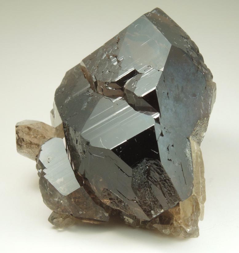 Quartz var. Smoky Quartz Gwindel from Val Giuv, Tujetsch, Sedrun, Grischun (Grisons), Switzerland