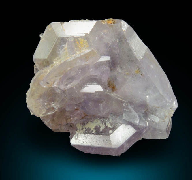 Fluorapatite var. Purple Apatite with Cookeite from Mount Rubellite, Hebron, Oxford County, Maine