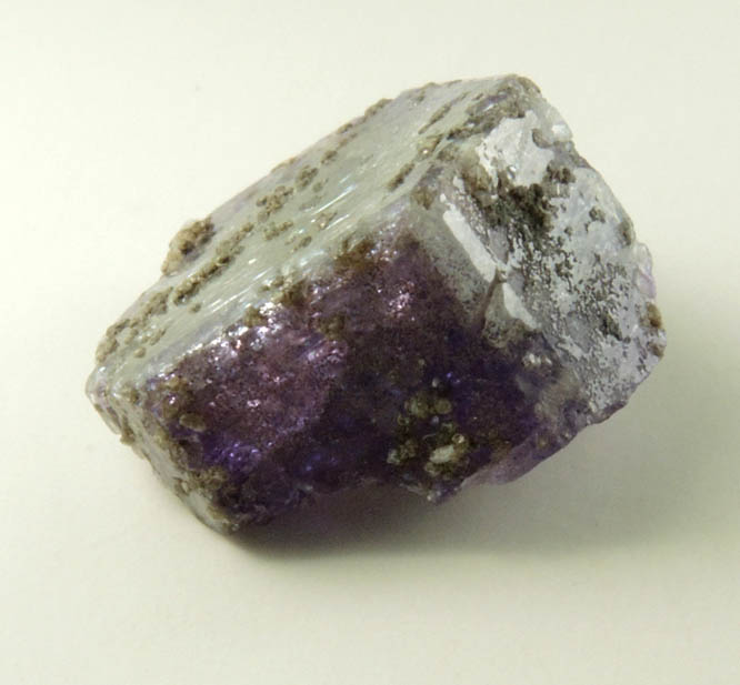 Fluorapatite var. Purple Apatite from Pulsifer Quarry, Mount Apatite, Oxford County, Maine