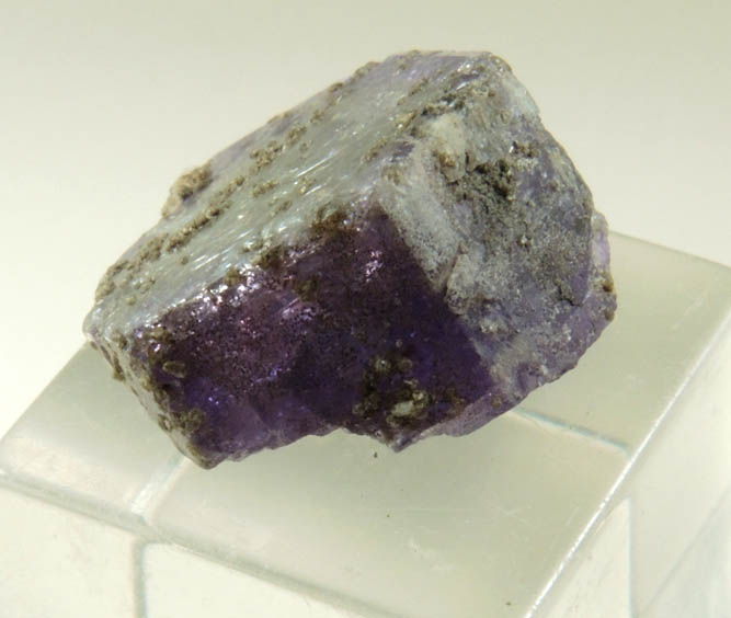 Fluorapatite var. Purple Apatite from Pulsifer Quarry, Mount Apatite, Oxford County, Maine