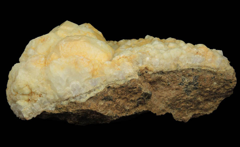 Analcime with Thomsonite from North Table Mountain, Golden, Jefferson County, Colorado
