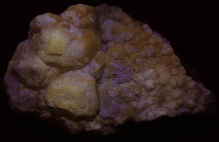 Analcime with Thomsonite from North Table Mountain, Golden, Jefferson County, Colorado