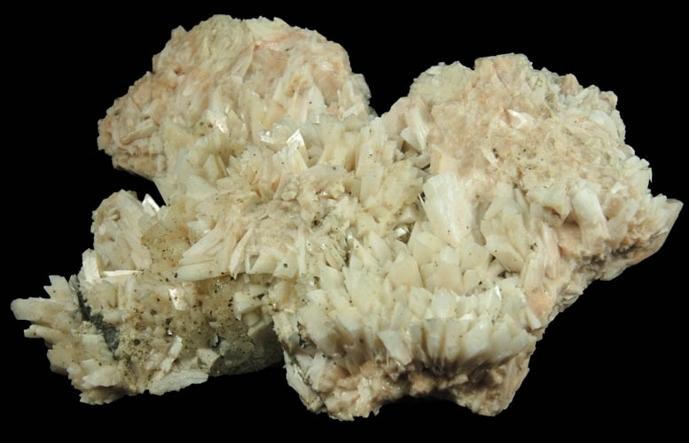 Laumontite from O and G Industries Southbury Quarry, Southbury, New Haven County, Connecticut