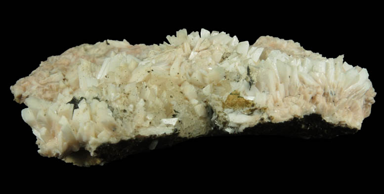 Laumontite from O and G Industries Southbury Quarry, Southbury, New Haven County, Connecticut