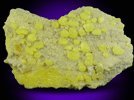 Sulfur from San Felipe, Baja California Norte, Mexico