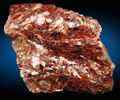 Muscovite var. Red Muscovite from North Bay, Nipissing District, Ontario, Canada
