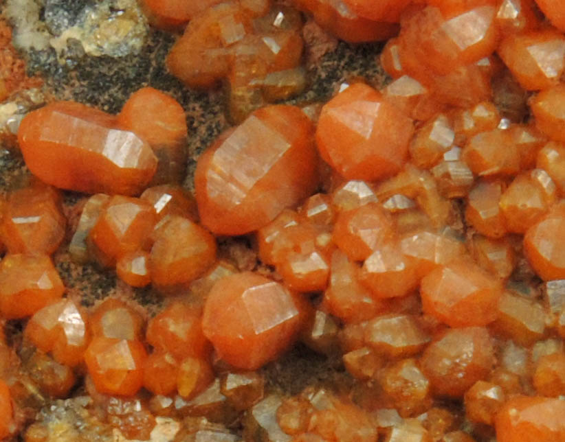 Vanadinite from J.C. Holmes Claim, Patagonia, Santa Cruz County, Arizona