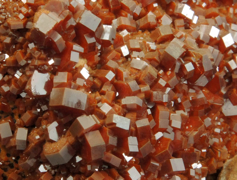 Vanadinite from Mibladen, Haute Moulouya Basin, Zeida-Aouli-Mibladen belt, Midelt Province, Morocco