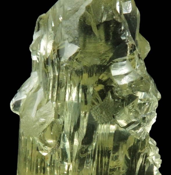 Beryl var. Heliodor (gem-grade) from Volodarsk-Volynskii, Zhitomir Oblast, Ukraine