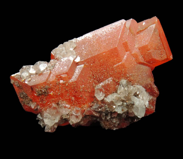 Wulfenite from Red Cloud Mine, Silver District, La Paz County, Arizona