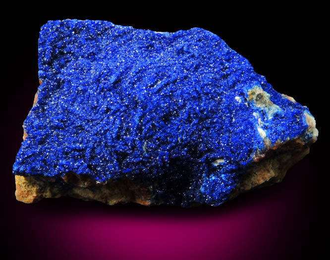 Azurite from Bou Beker Mine, 21 km SSE of Oujda, Errachidia Province, Morocco