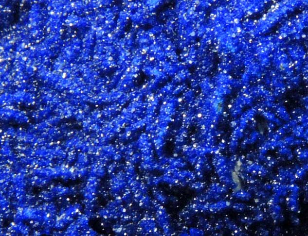 Azurite from Bou Beker Mine, 21 km SSE of Oujda, Errachidia Province, Morocco