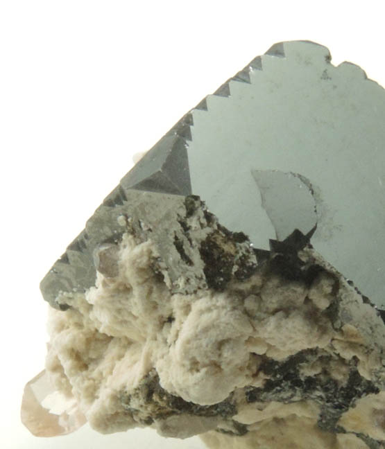 Bixbyite with rhyolite inclusions from Topaz Mountain, Thomas Range, Juab County, Utah (Type Locality for Bixbyite)