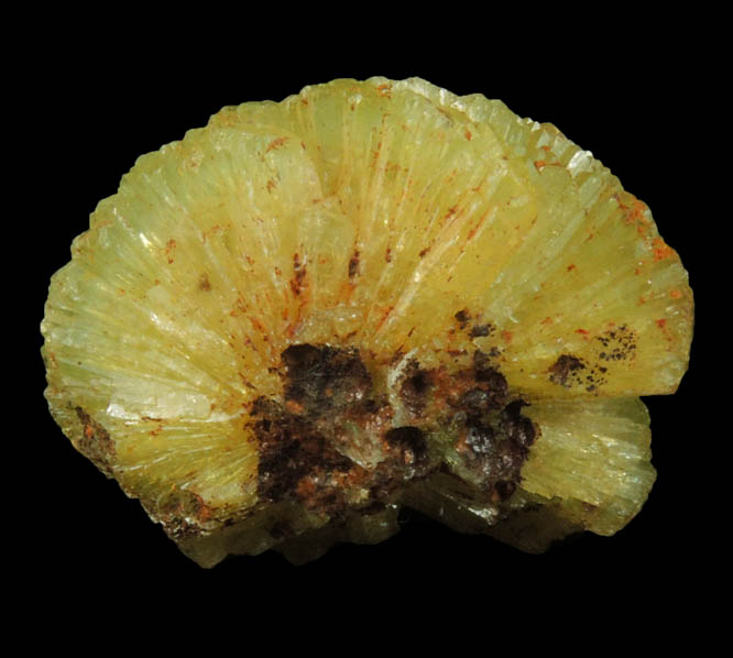 Adamite from Mina Ojuela, Mapimi, Durango, Mexico