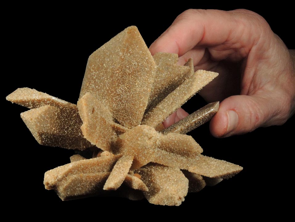 Gypsum from Great Salt Plains, near Jet, Alfalfa County, Oklahoma