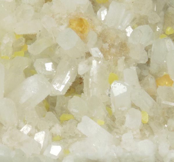 Celestine with minor Sulfur from Agrigento District (Girgenti), Sicily, Italy