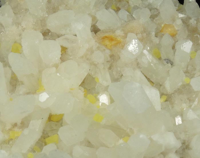 Celestine with minor Sulfur from Agrigento District (Girgenti), Sicily, Italy