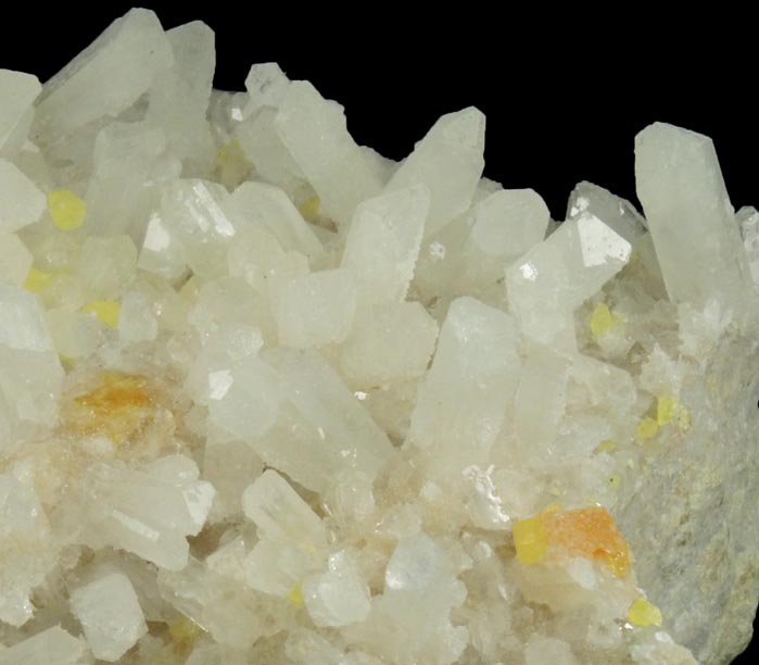 Celestine with minor Sulfur from Agrigento District (Girgenti), Sicily, Italy