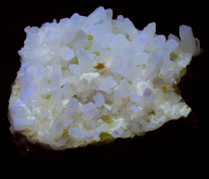 Celestine with minor Sulfur from Agrigento District (Girgenti), Sicily, Italy