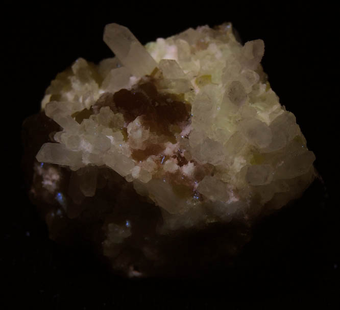 Celestine with minor Sulfur from Agrigento District (Girgenti), Sicily, Italy