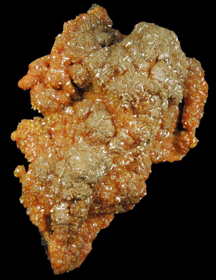 Pyromorphite from Bunker Hill Mine, 9th Level, Jersey Vein, Coeur d'Alene District, Shoshone County, Idaho