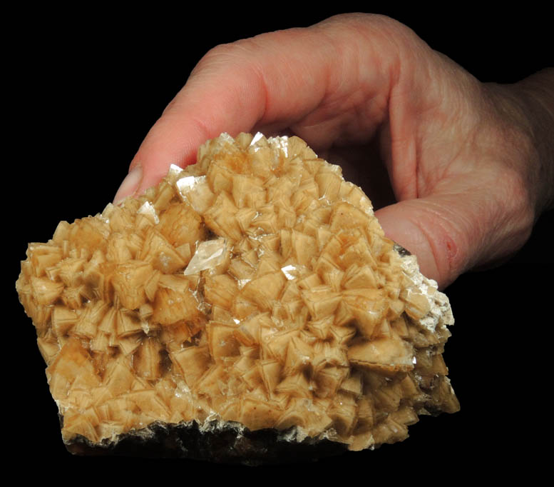 Calcite on Calcite from Tsumeb Mine, Otavi-Bergland District, Oshikoto, Namibia