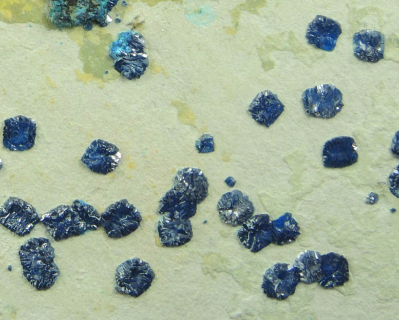 Cornetite from L'Etoile du Congo Mine, Lubumbashi, Katanga Copperbelt, Haut-Katanga Province, Democratic Republic of the Congo (Type Locality for Cornetite)