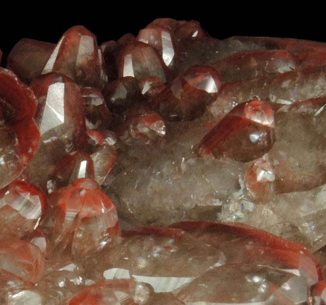 Calcite with Hematite inclusions from Stank Mine, Furness District, Barrow, Cumbria, England