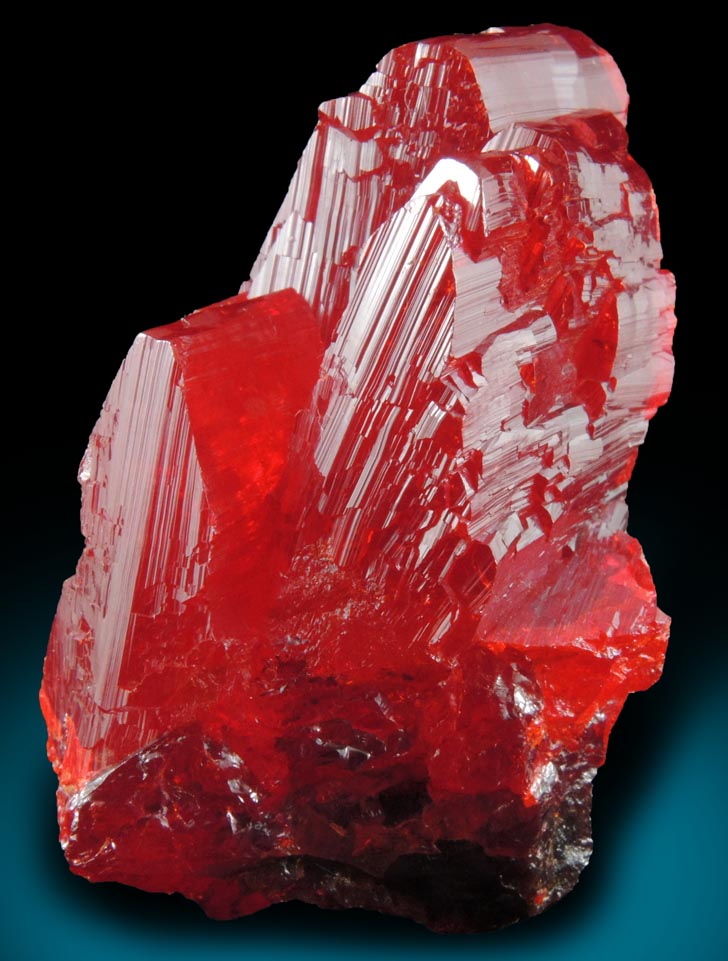 Realgar from Shimen Mine, Hunan, China