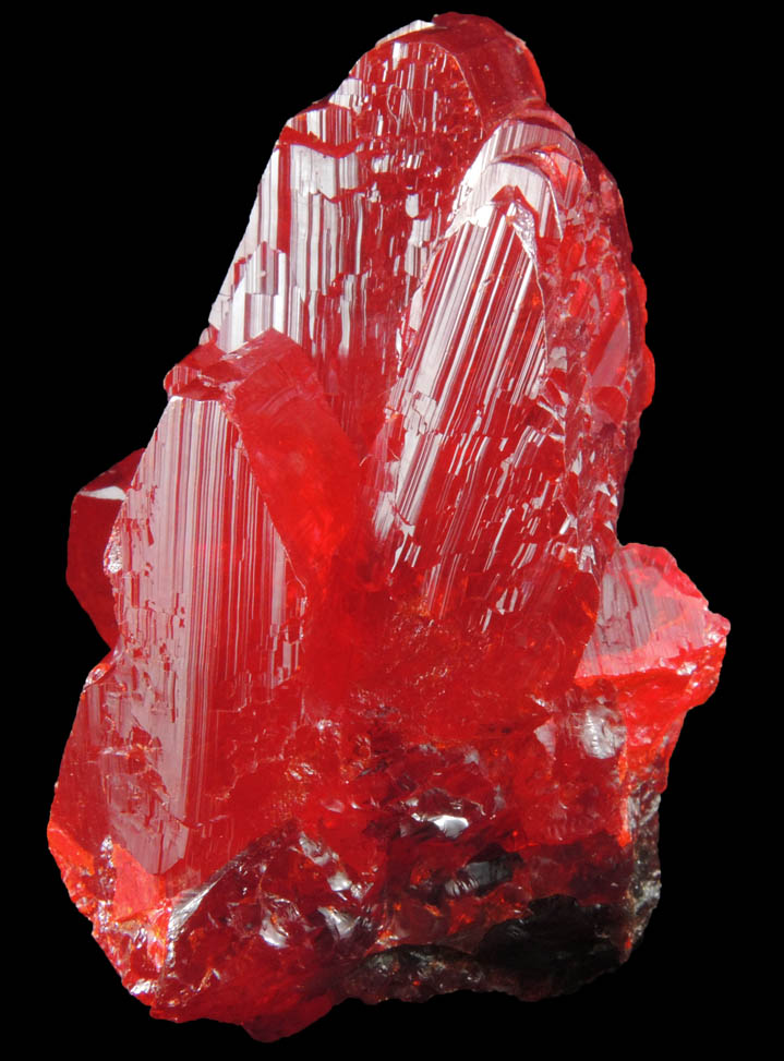 Realgar from Shimen Mine, Hunan, China