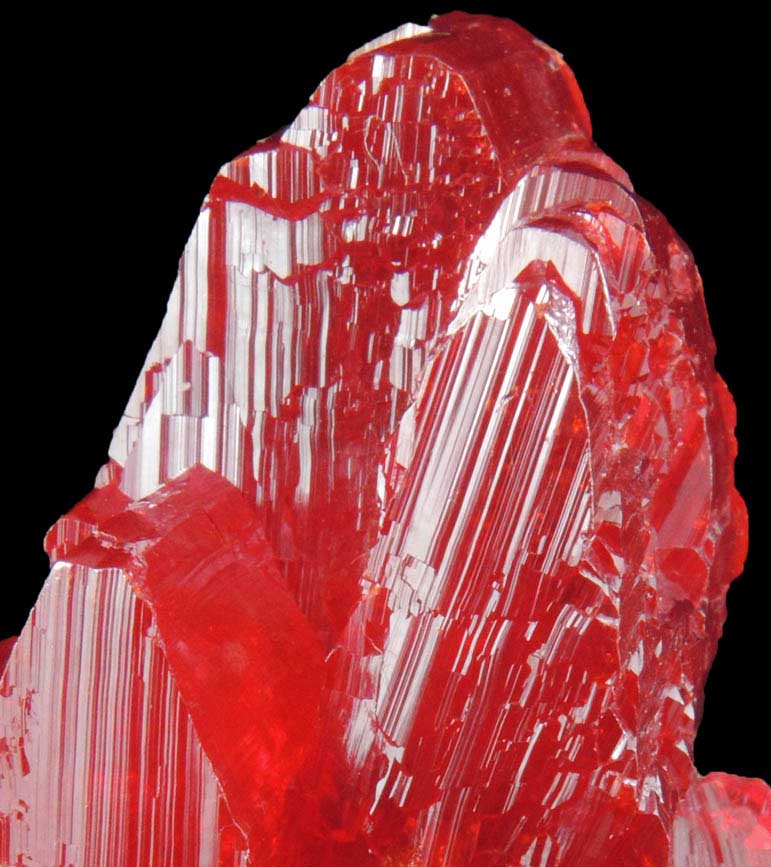 Realgar from Shimen Mine, Hunan, China