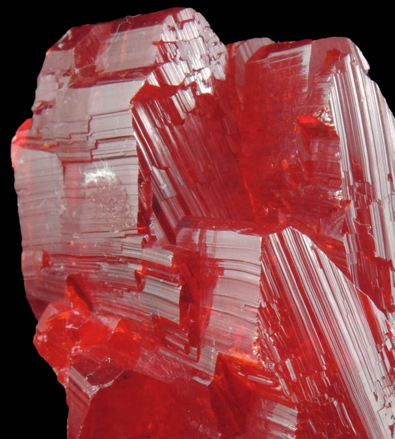 Realgar from Shimen Mine, Hunan, China