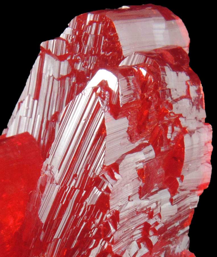 Realgar from Shimen Mine, Hunan, China