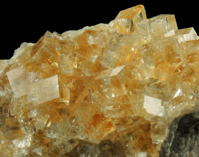 Fluorite from White Rock Quarry, Clay Center, Ottawa County, Ohio