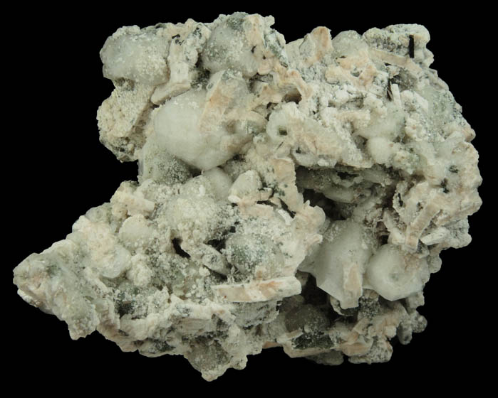 Analcime, Aegirine, Orthoclase, Chlorite, Biotite from 3M Quarry, Granite Mountain, Pulaski County, Arkansas