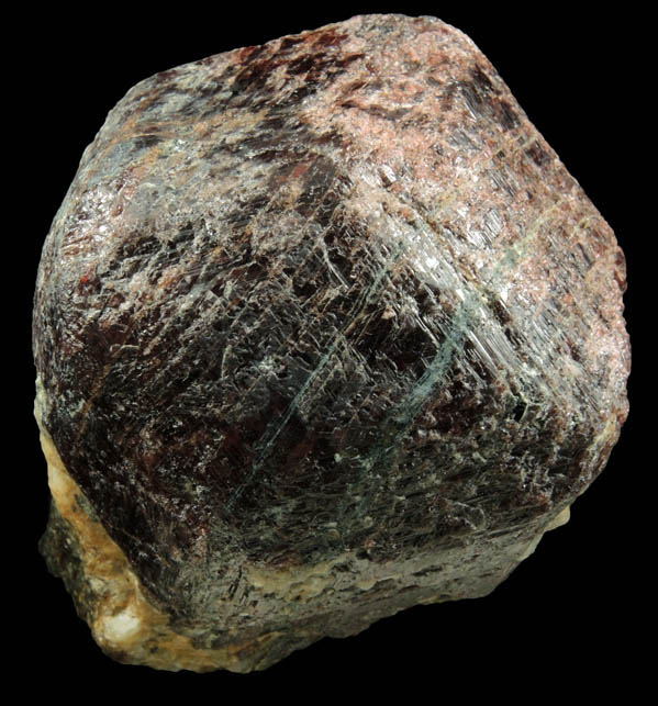 Almandine Garnet from Almandine Garnet Locality, Wilton, Fairfield County, Connecticut