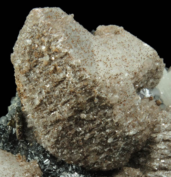 Calcite, Quartz, Sphalerite, Galena from Baia Sprie, Maramures, Romania