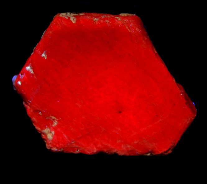 Corundum var. Ruby from Cabo Delgado, Mozambique