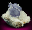 Fluorite on Quartz from Hunan, China