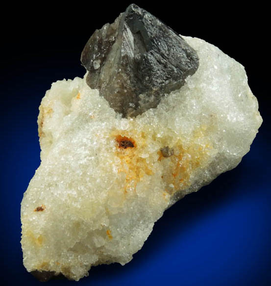 Scheelite embedded in Fluorite from Camp Bird Mine, 5 Level, Ouray County, Colorado