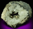 Pyrite on Datolite from Millington Quarry, State Pit, Bernards Township, Somerset County, New Jersey