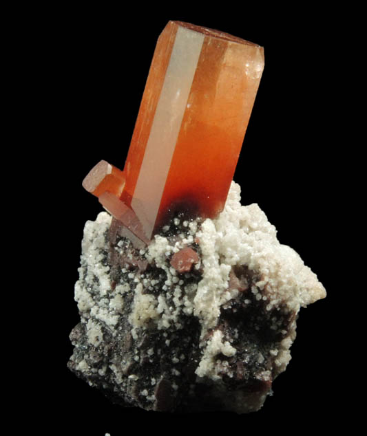 Topaz with Rutile inclusions from Durango, Mexico