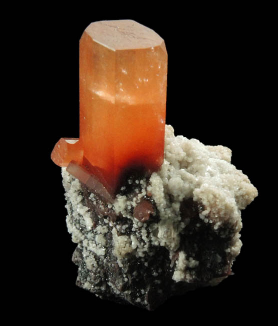 Topaz with Rutile inclusions from Durango, Mexico