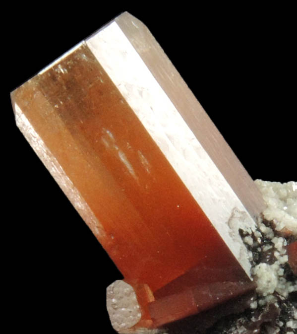 Topaz with Rutile inclusions from Durango, Mexico