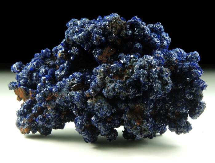 Azurite from Morenci Mine, 4750' level, Lone Star Area, Clifton District, Greenlee County, Arizona