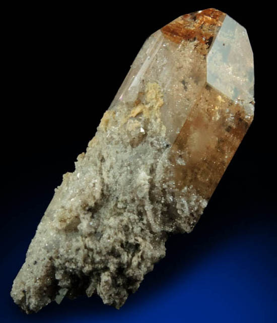 Topaz with rhyolite inclusions from Topaz Mountain, Thomas Range, Juab County, Utah